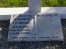 Maurice Leonard Keating
b: 30 Oct 1921, d: 28 May 1996
Woodhill cemetery (Veresdale), Beaudesert shire