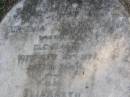Euphemia J M Waldron
d: Gleneagle 23 Sep 1905, aged 60
(daughter) Elizabeth
23 Jan 1908, aged 33
Joshua Waldron
(husband of above)
23 Feb 1930, aged 88
Woodhill cemetery (Veresdale), Beaudesert shire