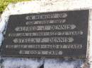 Alfred J Dennis
24 Jan 1969, aged 72
Stella F Dennis
2 Jul 1969, aged 67
Woodhill cemetery (Veresdale), Beaudesert shire