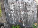 Agnes Page Henderson
30 Jul 1933, aged 85
Woodhill cemetery (Veresdale), Beaudesert shire