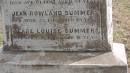 Johanna (SUMMERS)
wife of G SUMMERS
d: 4 Dec 1892 aged 41
also
Winnifred (SUMMERS)
d: 3 Jan 1889 aged 5
and
Charles (SUMMERS)
d: 4 Jan 1889 aged 3
George SUMMERS
d: 19 Apr 1907 aged 57
Jean Rowland SUMMERS
d: 23 Apr 1902 aged 23
Clare Louise SUMMERS
d: 19 Apr 1906 aged 18
Yandilla All Saints Anglican Church with Cemetery