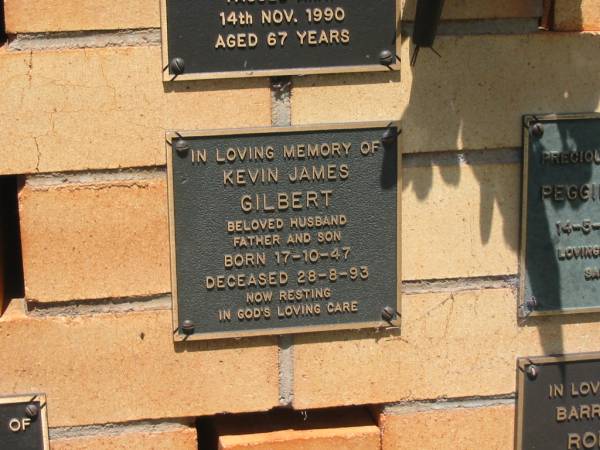 Kevin James GILBERT,  | husband father son,  | born 17-10-47,  | died 28-8-93;  | Yarraman cemetery, Toowoomba Regional Council  | 