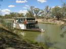 Paddlewheeler "Jandra" on the Darling River, North Bourke, New South Wales 