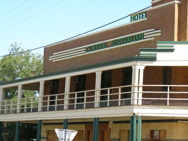Central Australian hotel  | (rebuilt after a fire after William Gale's death),  | Bourke, New South Wales  | 