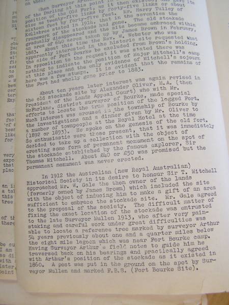 Gale family history,  | Bourke, NSW  | 