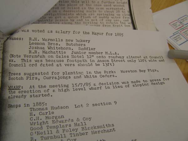 Gale family history,  | Bourke, New South Wales  | 