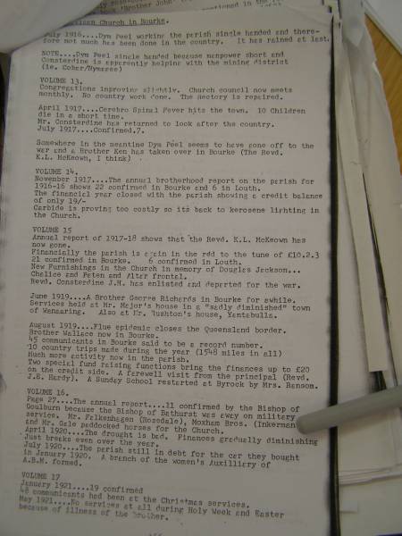 Gale family history,  | Bourke, New South Wales  | 