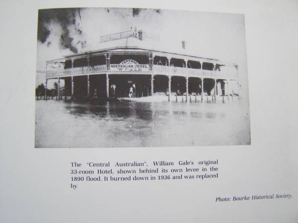 Gale family history,  | Bourke, New South Wales  | 