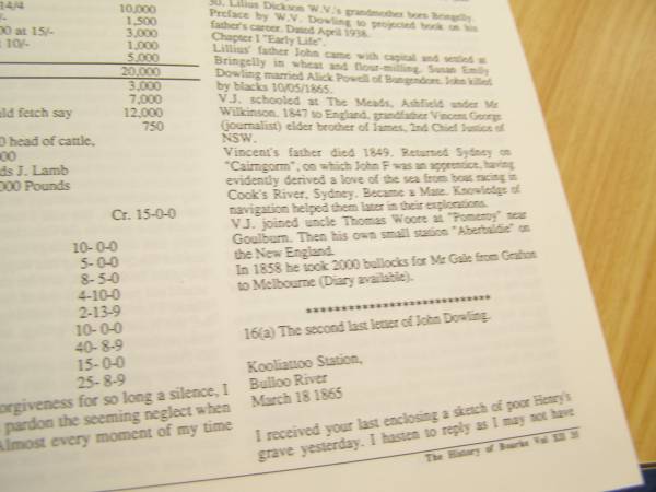 Gale family history,  | Bourke, New South Wales  | 