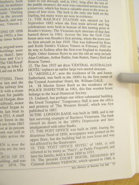 Gale family history,  | Bourke, New South Wales  | 