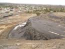 View of town from the Miners Memorial on the slag heap, Broken Hill, New South Wales 