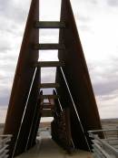 Miners Memorial on the slag heap, Broken Hill, New South Wales 