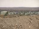 View of town from the Miners Memorial on the slag heap, Broken Hill, New South Wales 