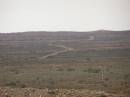 View of town from the Miners Memorial on the slag heap, Broken Hill, New South Wales 