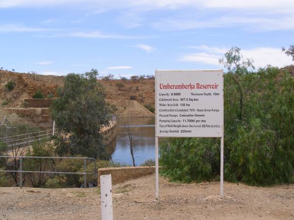 Umberumberka Reservoir, near Silverton,  | New South Wales  | 