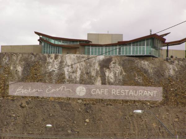 Broken Earth restaurant on the slag heap,  | Broken Hill,  | New South Wales  | 