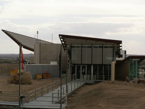 Broken Earth restaurant on the slag heap,  | Broken Hill,  | New South Wales  | 