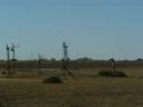 The Eyre Highway heads west from Ceduna towards the Nullarbor Plain, South Australia 