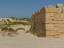 The old Eucla Telegraph Station gradually getting overrun by the sand dunes, Eucla willage, Nullarbor Plain, Eyre Highway, Western Australia 