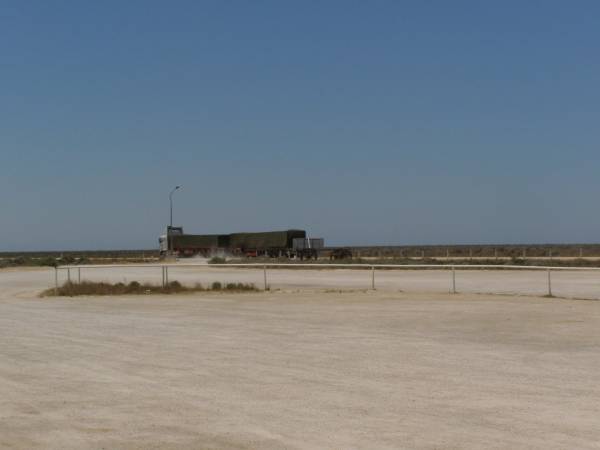 Roadhouse at the township of Nullarbor,  | Eyre Highway,  | South Australia  | 