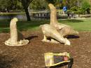 A dinosaur park, King's Park, Perth, Western Australia 