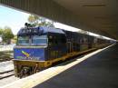 The Indian Pacific, East Perth railway station 