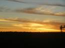 Sunset, Western Australia, taken from the Indian Pacific 
