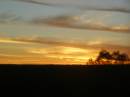 Sunset, Western Australia, taken from the Indian Pacific 