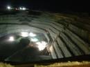 The Super Pit at night, the lights are from the trucks etc, it is 24x7 operation, Kalgoorie, Western Australia 