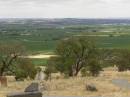 View from Menglers Hill lookout, Barossa Valley, South Australia 
